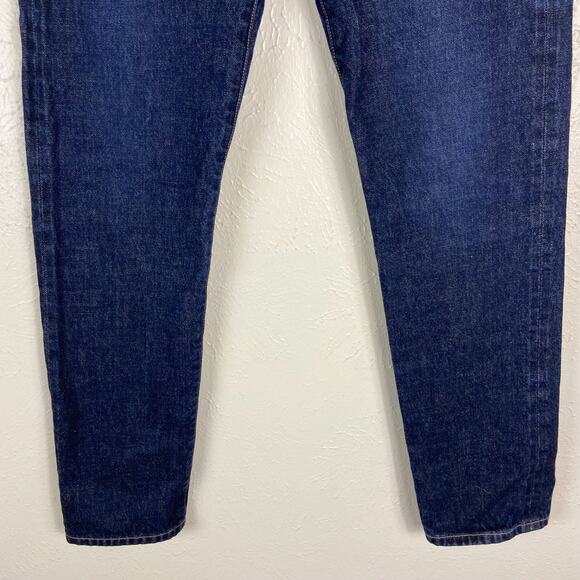 Jean Atelier Dark Wash High Rise Skinny Jeans Size 26 Button Fly - Picture 3 of 11